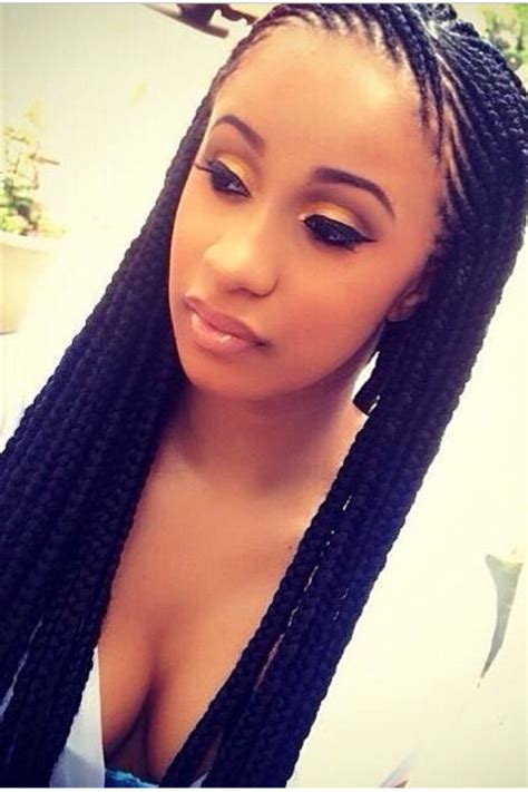 Cornrows are often formed in simple, straight lines, like their namesake, but they can also. Pin by Zara Martin on 5 | African braids hairstyles ...