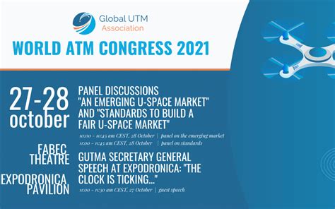 Gutma To Participate To The World Atm Congress 2021 Global Utm Association