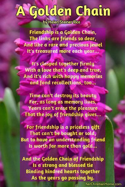 Poems / poems about friendship. Poem that is very calm, and gives a soothing feeling to ...