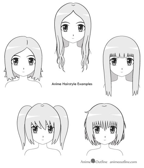 That's why we are going to talk about how to draw anime hair for. How to Draw Anime and Manga Hair - Female | AnimeOutline