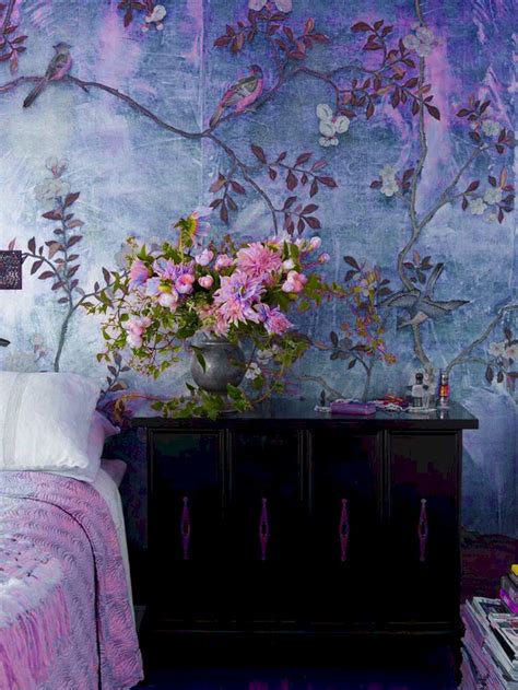 Cool 45 Beautiful Bedroom Wallpaper Decorating Ideas For Your Dream