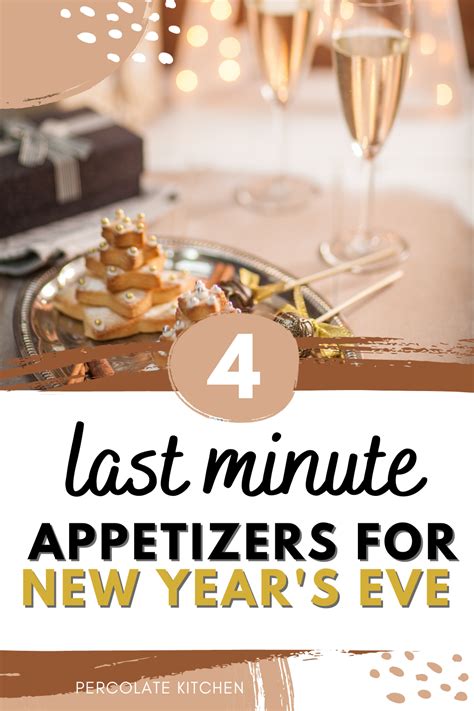 Four Easy Last Minute Holiday Party Apps Recipe New Years