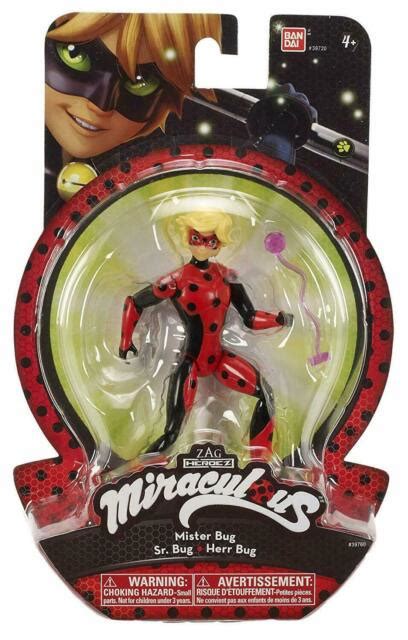 Miraculous Ladybug Lady Noire And Mister Bug Action Figure Doll New