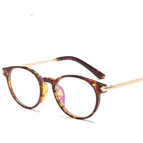 2018 Fashion Round Tr90 Optical Frame Women Brand Designer Myopia Clear