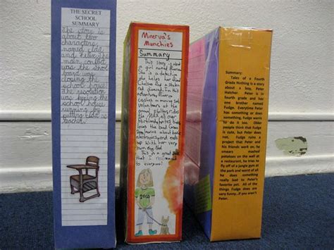 Cereal Box Project Examples Ms Kelly Sr Elementary Language Arts