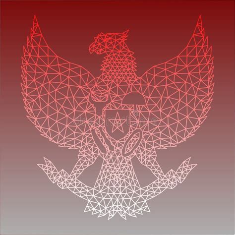 Indonesia Mascot `garuda Pancasila` Symbol Heritage Indonesian Culture