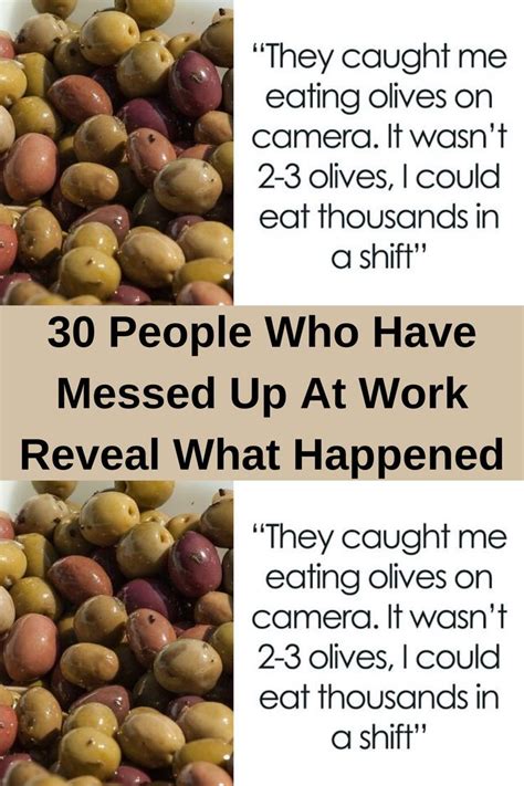 30 People Who Have Messed Up At Work Reveal What Happened Artofit