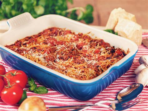 Baked Spaghetti Bolognese Bing Chef The Art Of Cooking