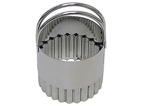 Stainless Fluted Biscuit Cutter 2 Inches