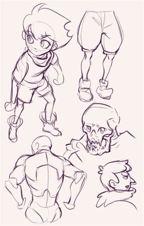 Drawing Drill 67 Gestures Faces And Torsos Smirking Raven