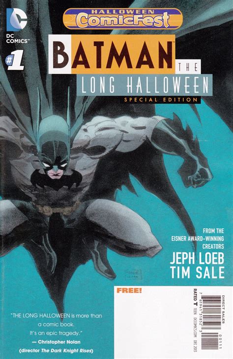Похоже, скоро нас ждет новая анимационная история о бэтмене. Halloween Comic Fest 2013-Batman: The Long Halloween ...