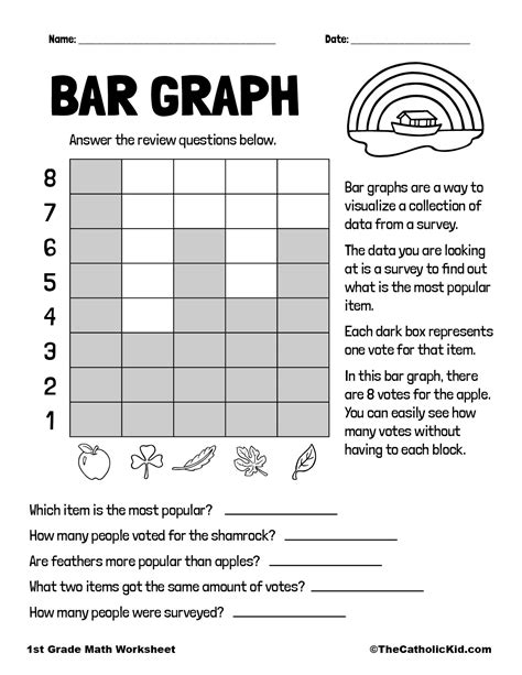 Bar Graph Worksheet Worksheets For Kindergarten