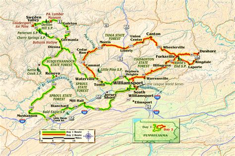 Scenic Motorcycle Routes In Pennsylvania