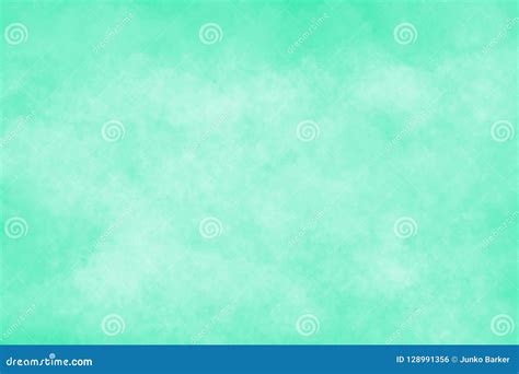 Aqua Green Abstract Cloud Texture Background Image Stock Illustration