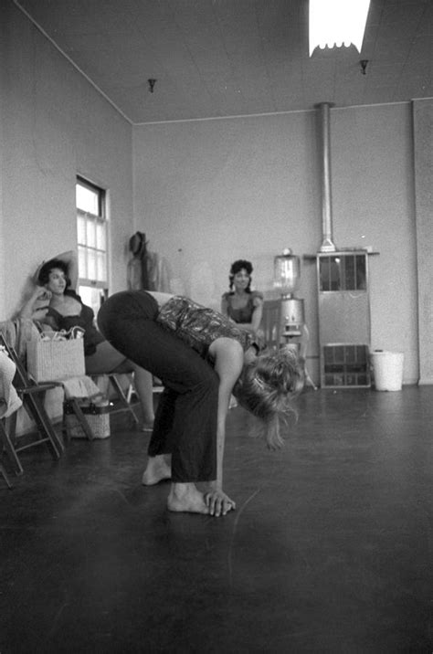 Julie Newmar Bending Down While Photograph By Don Ornitz Fine Art America