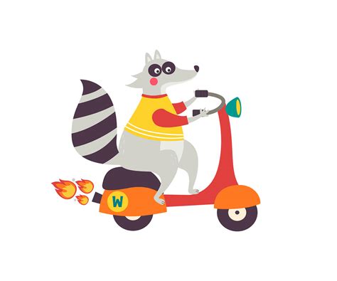 Animals And Cars Vector Illustrations On Behance
