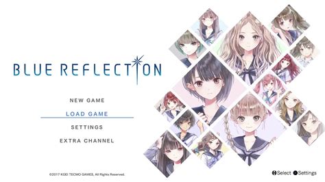 Blue Reflection Ps4 Playstation 4 Youtube