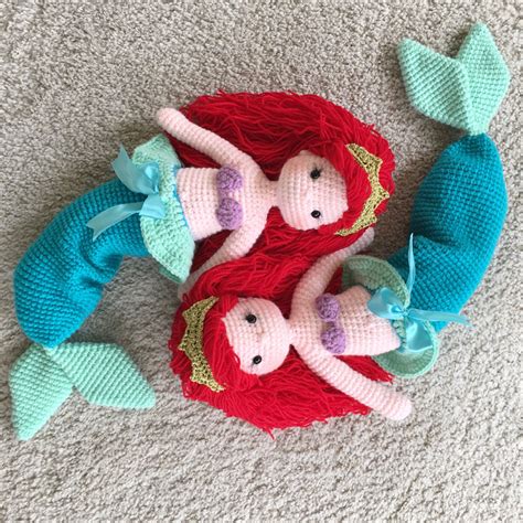 Ariel Mermaid Crochet Pattern Weave Crochet