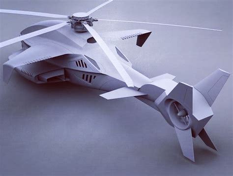 Futuristic Helicopter Concept Follow Us Ropphire 우리를 따르라 Ropphire