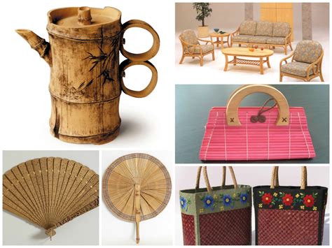 Cane Craft And Allied Industries Fancy Products Made Of Bamboo
