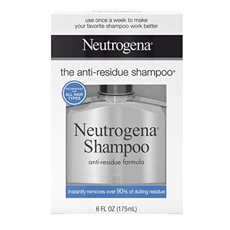 Neutrogena Anti Residue Clarifying Shampoo Gentle Non Irritating