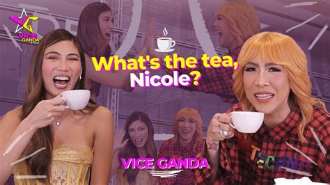 Whats The Tea Nicole Vice Ganda Youtube