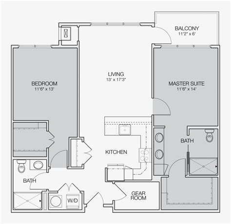 Draw The Floor Plan Of A Two Bedroom Flat
