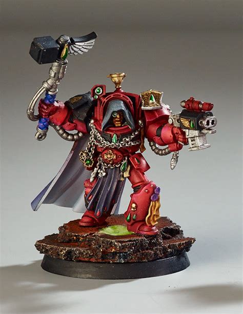 Blood Angels Captain In Terminator Armour Etsy Canada