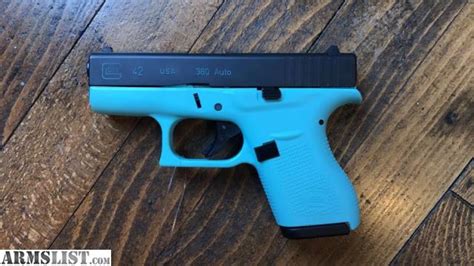 Armslist For Sale Glock 42 Tiffany Blue 380 Pistol