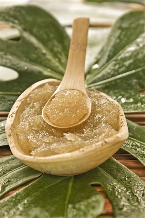 Brown Sugar Facial Scrub With Honey Natural Skin Care