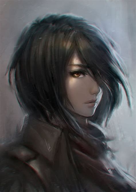 Anime Girl With Short Hair Wallpapers Wallpaper Cave