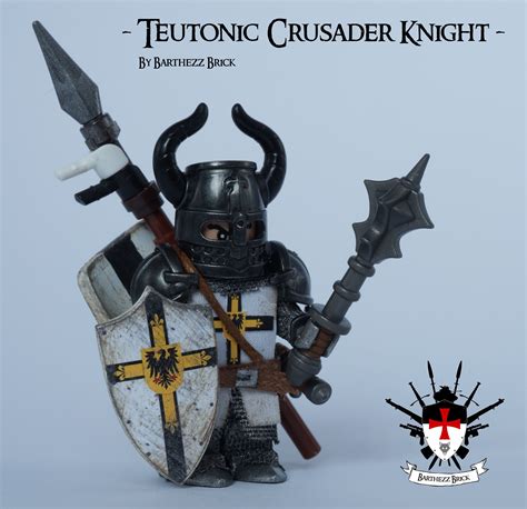 Teutonic Crusader Knight So This Is My Seventh Custom Lego Minifig From