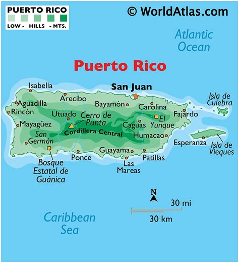 Mapas De Puerto Rico Atlas Del Mundo