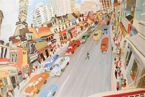 1976 Yonge Street Seen From College Street Limited Edition Print Of