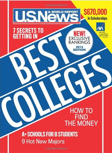 Us News And World Report Best Colleges 2014 See More Posts On Collegeleaf Scholarships For