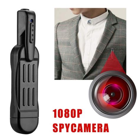 Ultra Mini Camera Magnetic Body Cam 1080p Hd Video Audio Recorder Night Vision Motion Secret