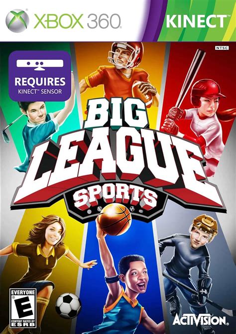 Big League Sports For Kinect Xbox 360 Activision Inc