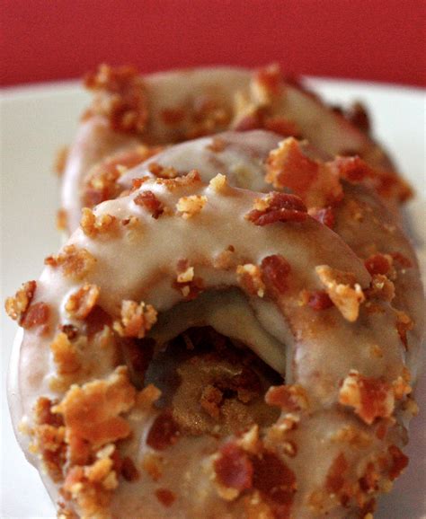 Chi Town Cook Maple Bourbon Bacon Donuts