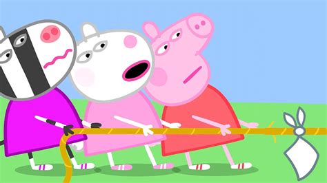 Peppa Pig S Fun Time At Sports Day Youtube