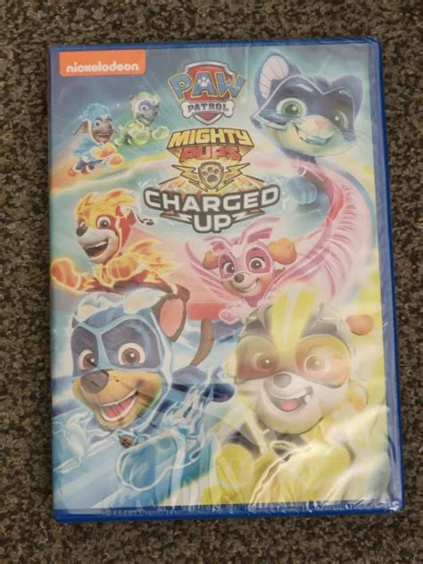 Paw Patrol Mighty Pups Charged Up New Dvd 629 Picclick
