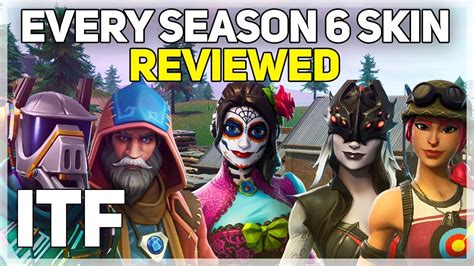 Fortnitestats.com is an all in one fortnite is a free to play battle royale game created by epic games, go it alone or team up in duos or our website allows you to search up fortnite player stats and view their rankings on our global. Every Fortnite Season 6 Skin REVIEWED! (Fortnite Battle ...