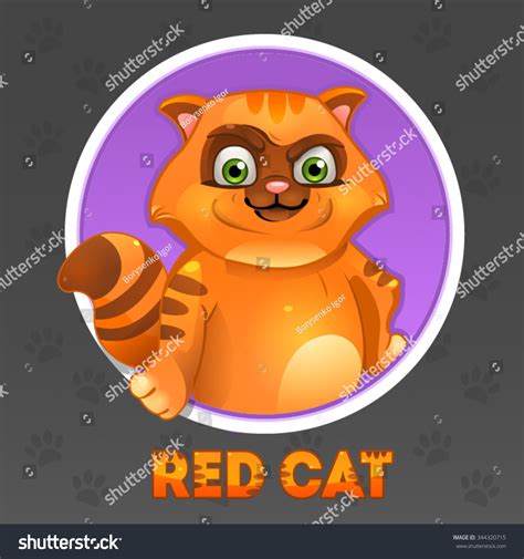 Red Cat Logo Stock Vector Illustration 344320715 Shutterstock
