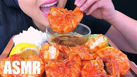 Asmr Spicy Jumbo Shrimp Boil Asmr Phan Youtube