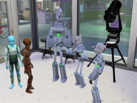 My Sims 4 Blog Tiny Robots Kids Robot Costumes By Esmeralda