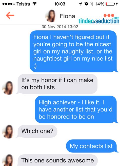 Tinder 12 Pick Up Lines That Work