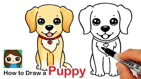 How To Draw Cute Puppies