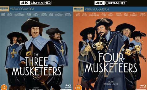 The Three Musketeers And The Four Musketeers Coming To 4k Ultra Hd Blu