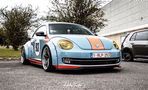 Clinched Flares On Instagram “vw Beetle In Gulf Livery With Our