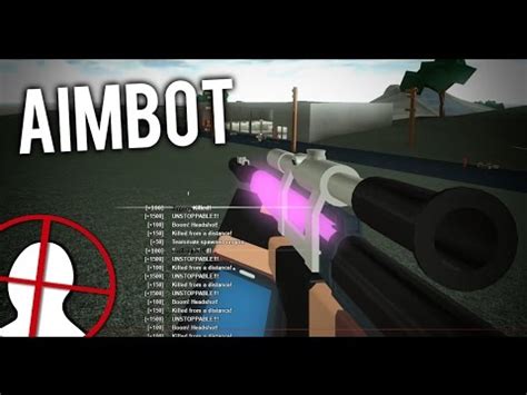 How do you do that? AIMBOT in ROBLOX PHANTOM FORCES... (Modded) - YouTube