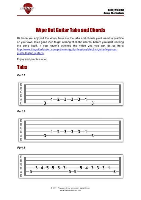 Goat tab by polyphia (ver. Wipeout Tabs